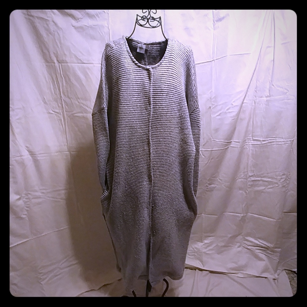 Over sized sweater coat